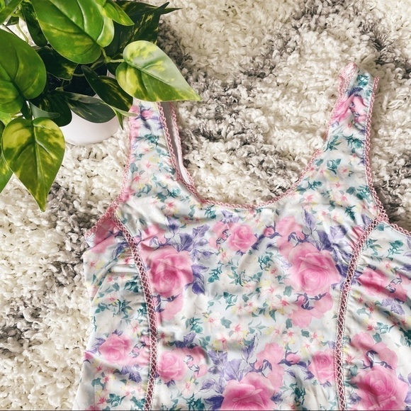 LoveShackFancy NWT Mikkel One Piece PRIMROSE PINKBERRY Swimsuit Size Large - Picture 10 of 16